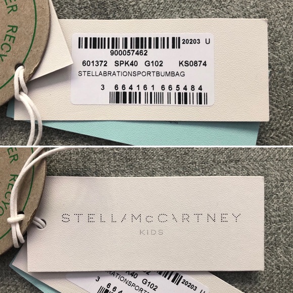 Stella McCartney Logo Rainbow Bum Bag Fanny Pack - Picture 6 of 14